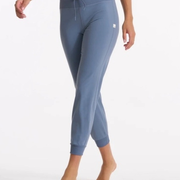 VUORI Daily Jogger Women's M Blue High Rise Drawstring Soft Stretch Yoga Running - Picture 7 of 7